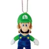 Outlet 👏 Super Mario Bros Luigi 5-Inch Plush Keychain ❤️