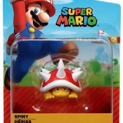 Cheapest 👏 World of Nintendo Super Mario Wave 19 Spiny 2.5-Inch Mini Figure 😉