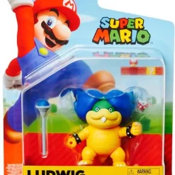 Best Sale 👏 World of Nintendo Ludwig Von Koopa Action Figure [Magic Wand] 😍