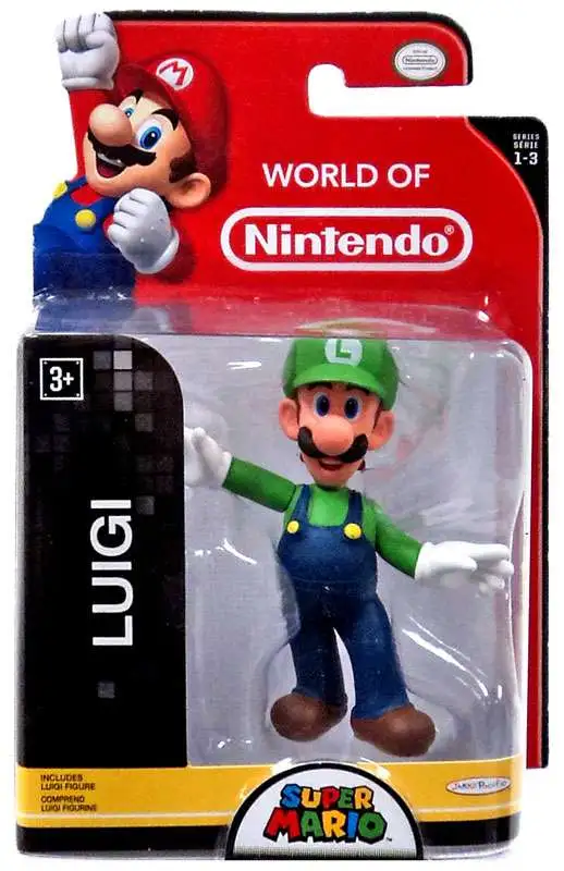 Promo ๐ฏ World of Nintendo Super Mario Luigi 2.5-Inch Mini Figure ๐ 1 Promo ๐ฏ World of Nintendo Super Mario Luigi 2.5-Inch Mini Figure ๐