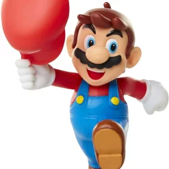 Best Pirce ⌛ World of Nintendo Super Mario Wave 23 Mario 2.5-Inch Mini Figure [Tipping Hat] 🔥 -Super Mario Bros Shop nintendotippinghatmariow23 inset2