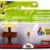 Deals 💯 World of Nintendo New Super Mario Bros U Micro Land Playset Open Ocean & Tetra Playset 😉