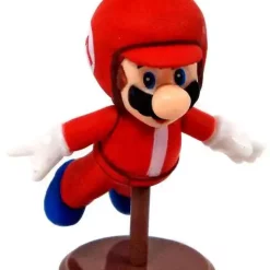 New 💯 Super Mario Bros Wii Collection 2 Propeller Mario 1.5-Inch PVC Figure 😉