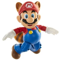 Best reviews of 🔥 World of Nintendo Wave 16 Raccoon Mario Action Figure [Leaf] ⌛ -Super Mario Bros Shop raccoonmarioleaf inset3