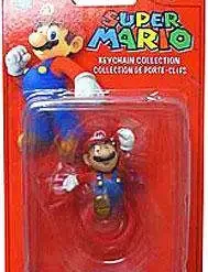 New 🔥 Super Mario Keychain Collection Series 2 Mario 2-Inch Keychain [Leaping] ❤️