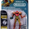 Coupon 🤩 World of Nintendo Metroid Samus Exclusive Action Figure [Metallic Paint] 😍