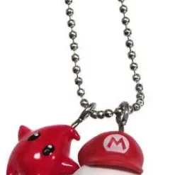 Best Sale 🎉 Super Mario Bros. Super Mario Galaxy Boo Mario & Red Luma Keychain 🔥