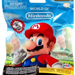 New 🧨 World of Nintendo Squish-Dee-Lish Super Mario Series 1 Mystery Box [12 Packs] 💯 -Super Mario Bros Shop squishnintendobx inset2