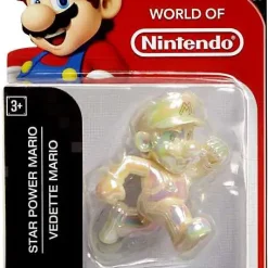 Buy ✨ World of Nintendo Super Mario Wave 21 Star Power Mario 2.5-Inch Mini Figure 🎁