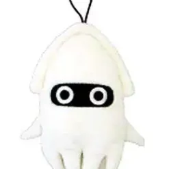 New 😉 Super Mario Blooper 6-Inch Plush Keychain 🎁