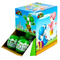 Hot Sale 👏 Super Mario Wind-Up Yoshi Mystery Box [12 Packs] 😉