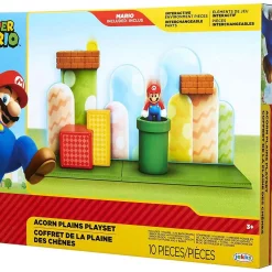 Budget 🌟 World of Nintendo Super Mario Acorn Plains Playset 🔥