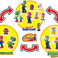 Buy 😍 Super Mario Blow Up Shaky Tower Game [Mario, Yoshi, Luigi, Toad, Yellow Toad, Goomba & Boo Figures!] ⌛ -Super Mario Bros Shop supmarblowupshakeytower inset3