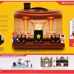 Best reviews of 💯 World of Nintendo Super Mario Deluxe Toad House 2.5-Inch Playset 🤩 -Super Mario Bros Shop toadplayset inset2