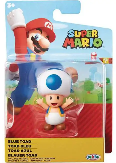Wholesale π World of Nintendo Super Mario Wave 23 Blue Toad 2.5-Inch Mini Figure β¨ 1 Wholesale π World of Nintendo Super Mario Wave 23 Blue Toad 2.5-Inch Mini Figure β¨
