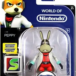 Discount ✔️ World of Nintendo Peppy Action Figure [Damaged Package] 💯