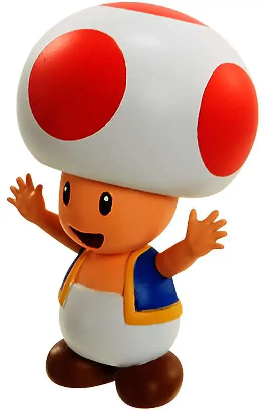 Cheapest π World of Nintendo Super Mario Red Toad 2.5-Inch Mini Figure π₯ 2 Cheapest π World of Nintendo Super Mario Red Toad 2.5-Inch Mini Figure π₯ - Image 2