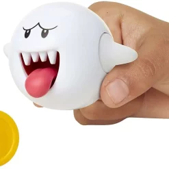 Top 10 🔥 World of Nintendo Super Mario Wave 23 Boo Action Figure [with Coin] 🎁 -Super Mario Bros Shop wonw23boocoin inset2