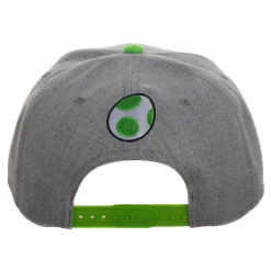 Discount 🎁 Nintendo Yoshi Snapback Cap 👏 -Super Mario Bros Shop yoshiprecurvedsnapbackcap inset2